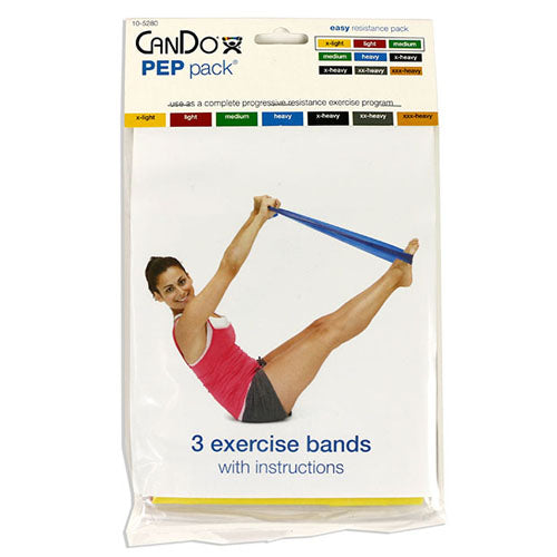 Cando Band Pep Packs Moderate (grn Bl Blk)