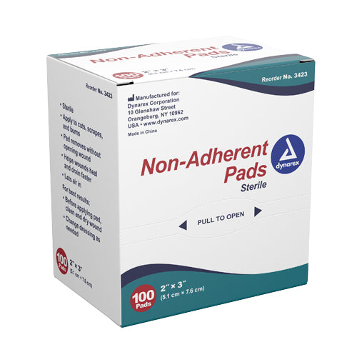 Non-Adherent Guaze Pad Sterile 3 x 4 Bx/100