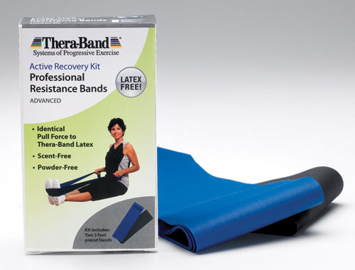Thera-band 5' Combo Pack- Heavy Latex-free