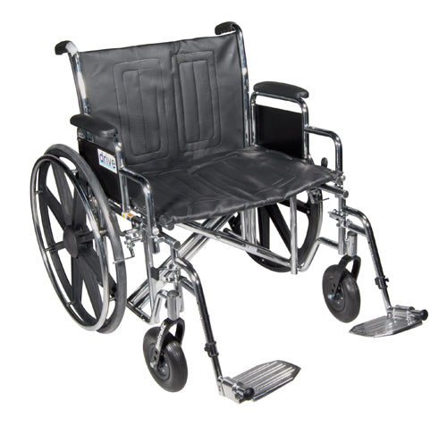Wheelchair Std Dual-axle 22 W/rem Desk Arms & S/a Footrest