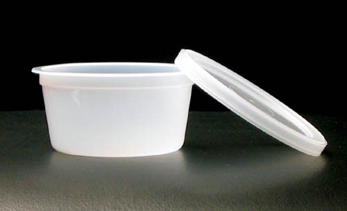 Therapy Putty Containers-pk/25 W/ Lids Fits 2 Oz 3 Oz 4 Oz