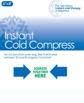 Instant Cold Compress 5 X9 Case/24