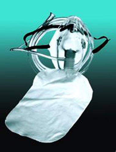 Oxygen Mask Non-rebreathing Pediatric -- Each