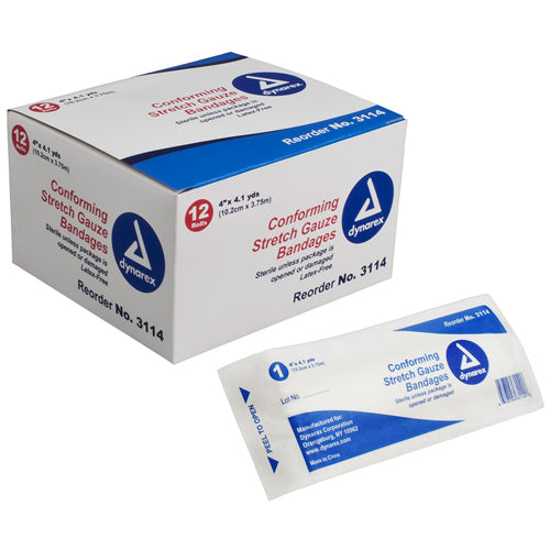 Vital-roll Conforming Gauze Sterile 4 X 131 Pk/12