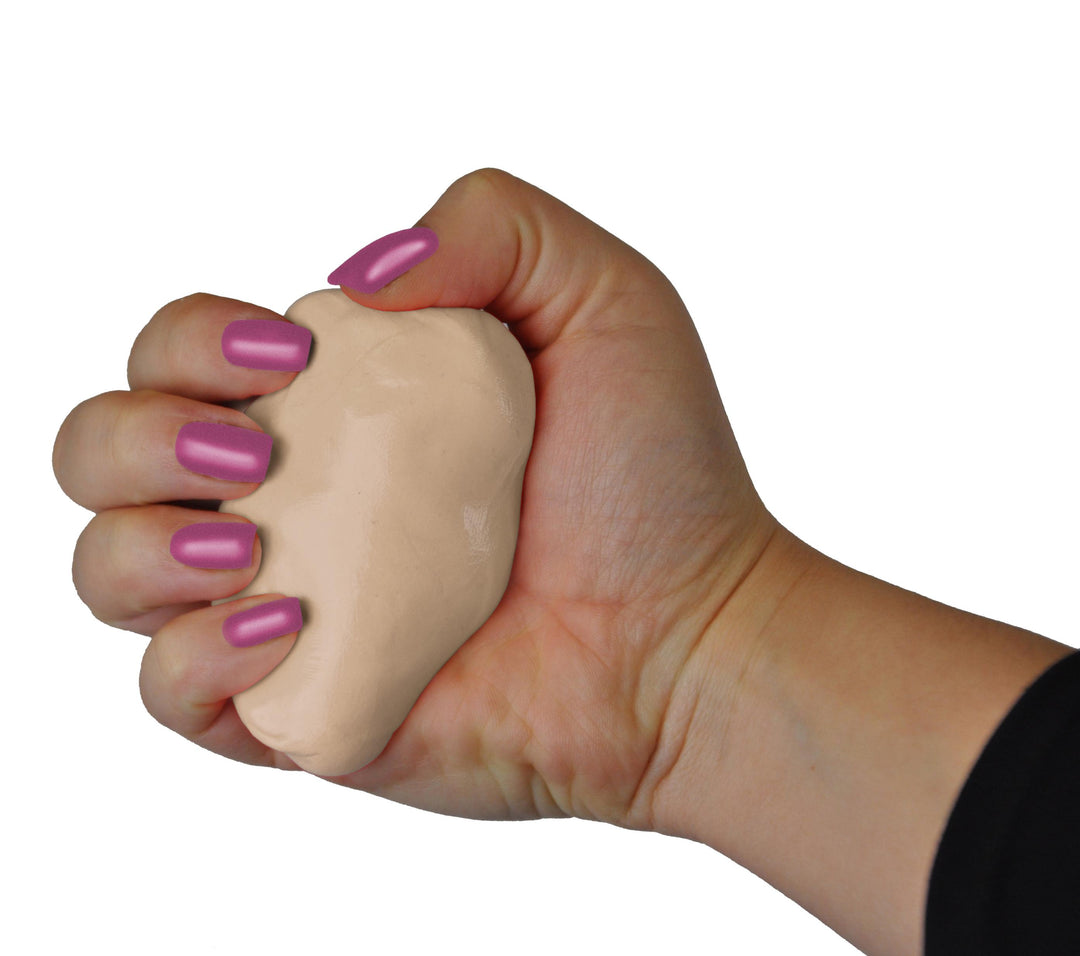Squeeze 4 Strength 4 Oz Xxsoft Hand Therapy Putty Light Beige