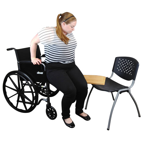 Slide On Over Transfer Board Solid Board  8 inch  x 24 inch