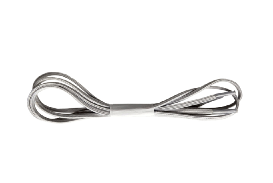 Fit To Be Tied Elastic Shoelaces - White 24 Inches