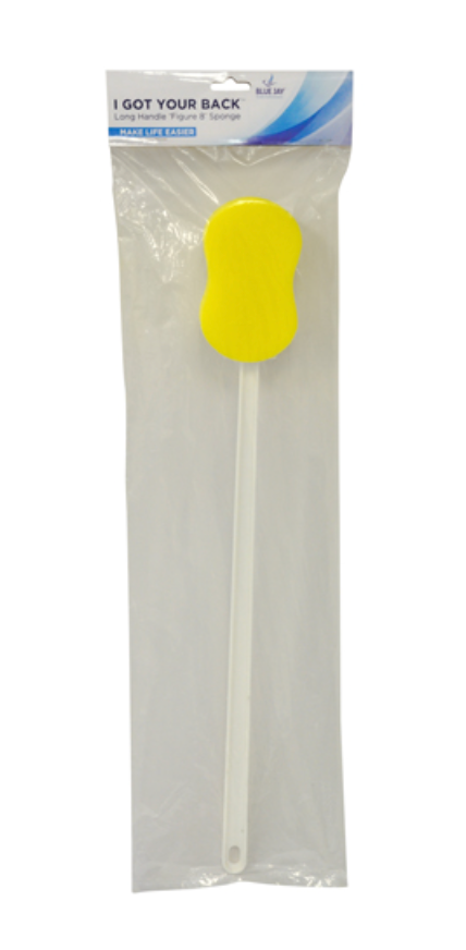 I Got Your Back Long Handle Figure 8 Sponge