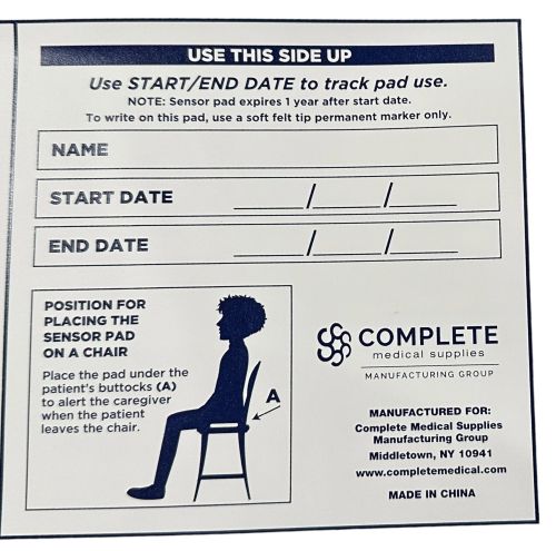 Replacement Pressure Sensor Pad Only, 7 inch X 15 inch