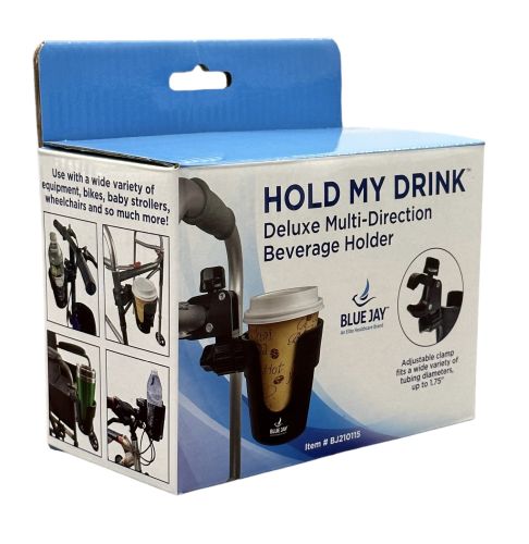 Everywhere Ultimate(tm) Universal Cup Holder Blue Jay
