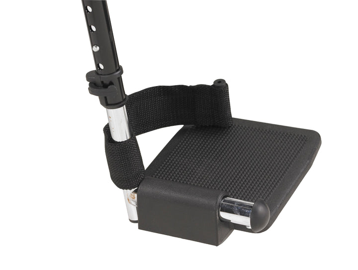 Wheelchair 18   W/fixed Full Arms & Swingaway Det Footrests