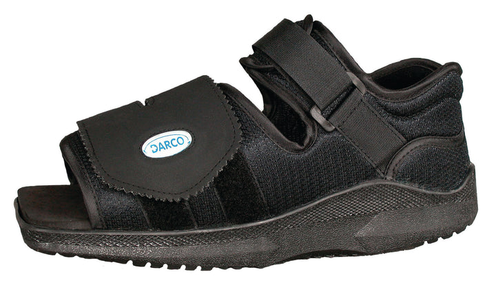 Darco Med-surg Shoe Black Square-toe Men's Medium