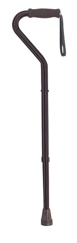 Bariatric H/d Offset Cane Alum Adjusts From 37 - 46   (tall)