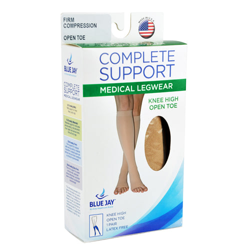 Firm Surg Weight Stkngs  Small 20-30mmhg  Below Knee Open Toe