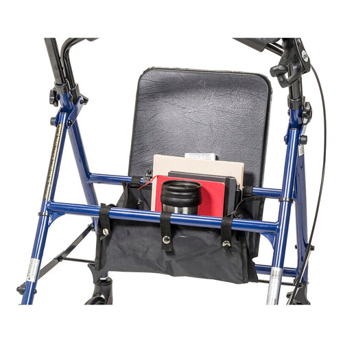 Rollator Steel Blue W/6  Whls Knocked-down