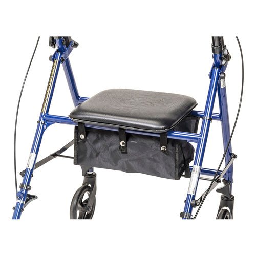 Rollator Steel Blue W/6  Whls Knocked-down
