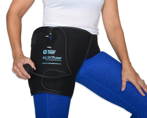 Ice It! Pump - Hip Cold + Compression Wrap