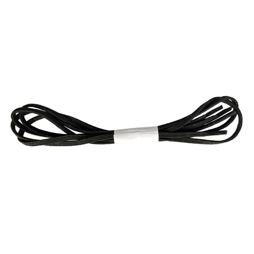 Elastic Shoelaces - Fit To Be Tied - Black 24 inch